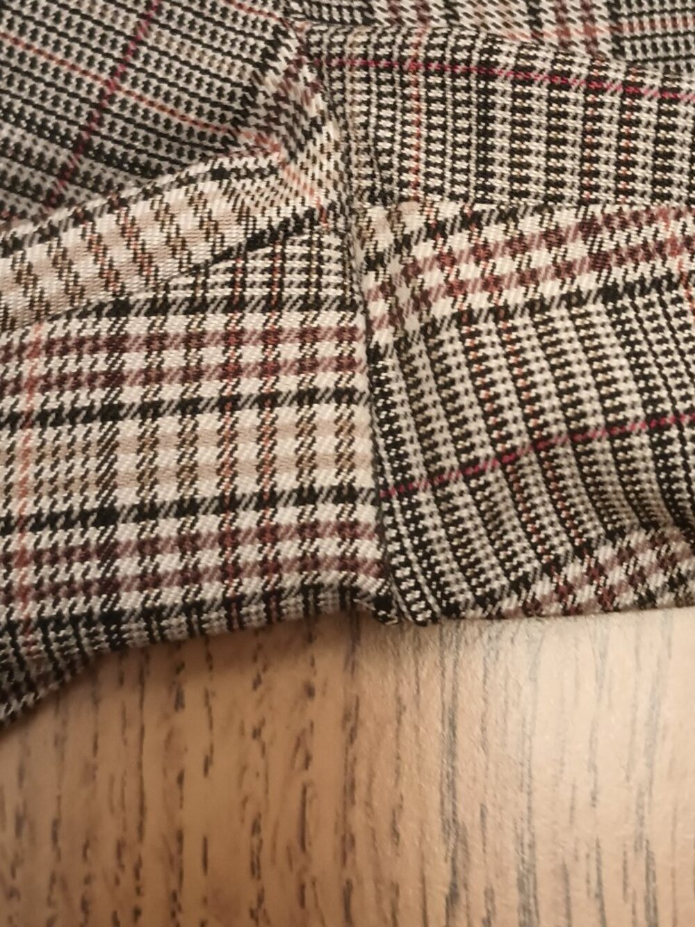 Jules & Leopold Size XL Brown Plaid Pull-on Ankle Pants (NWOT) - Picture 8 of 12